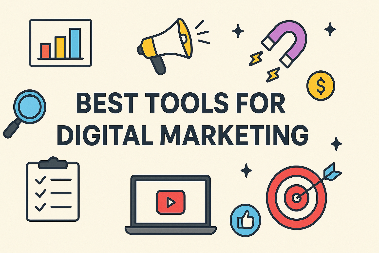 5 Best Tools for Digital Marketing to Boost Your Strategy