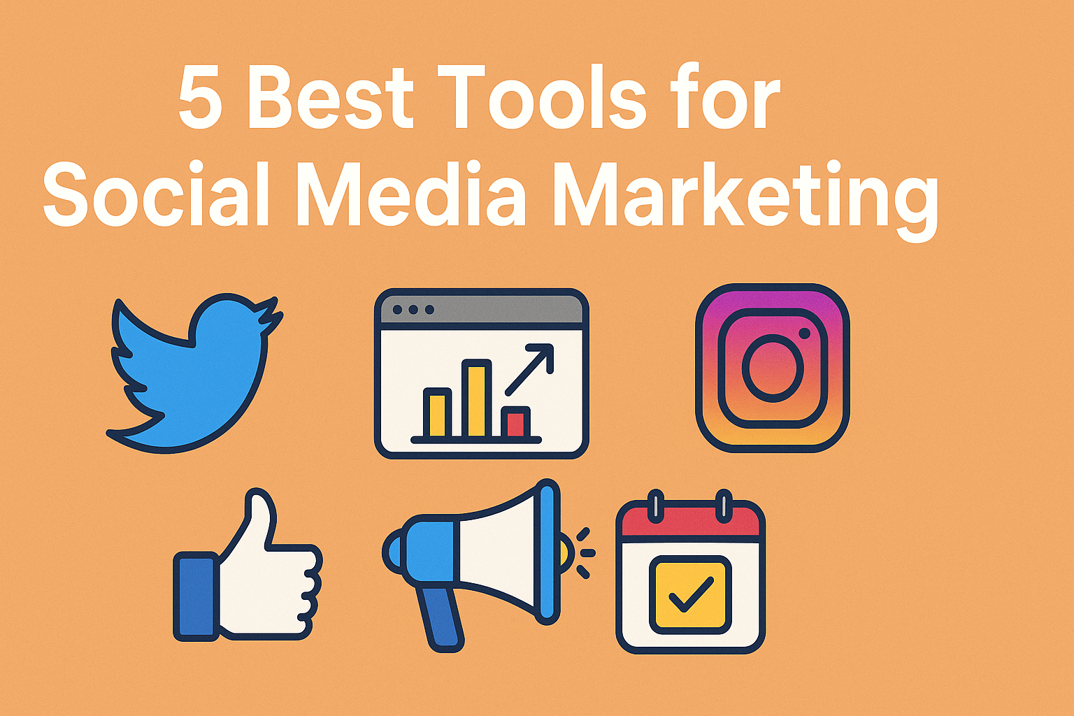 5 Best Tools for Social Media Marketing