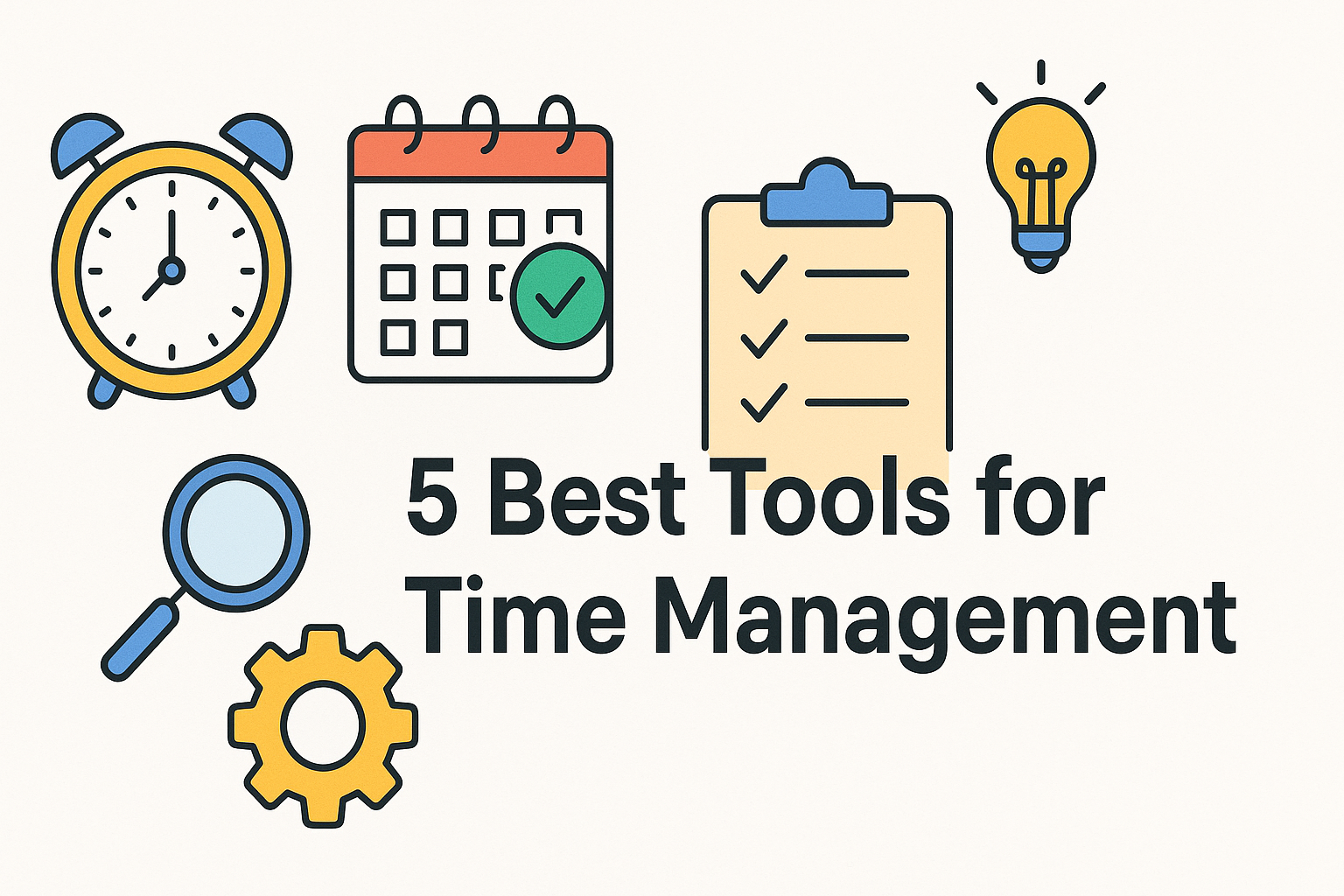 5 Best Tools for Time Management