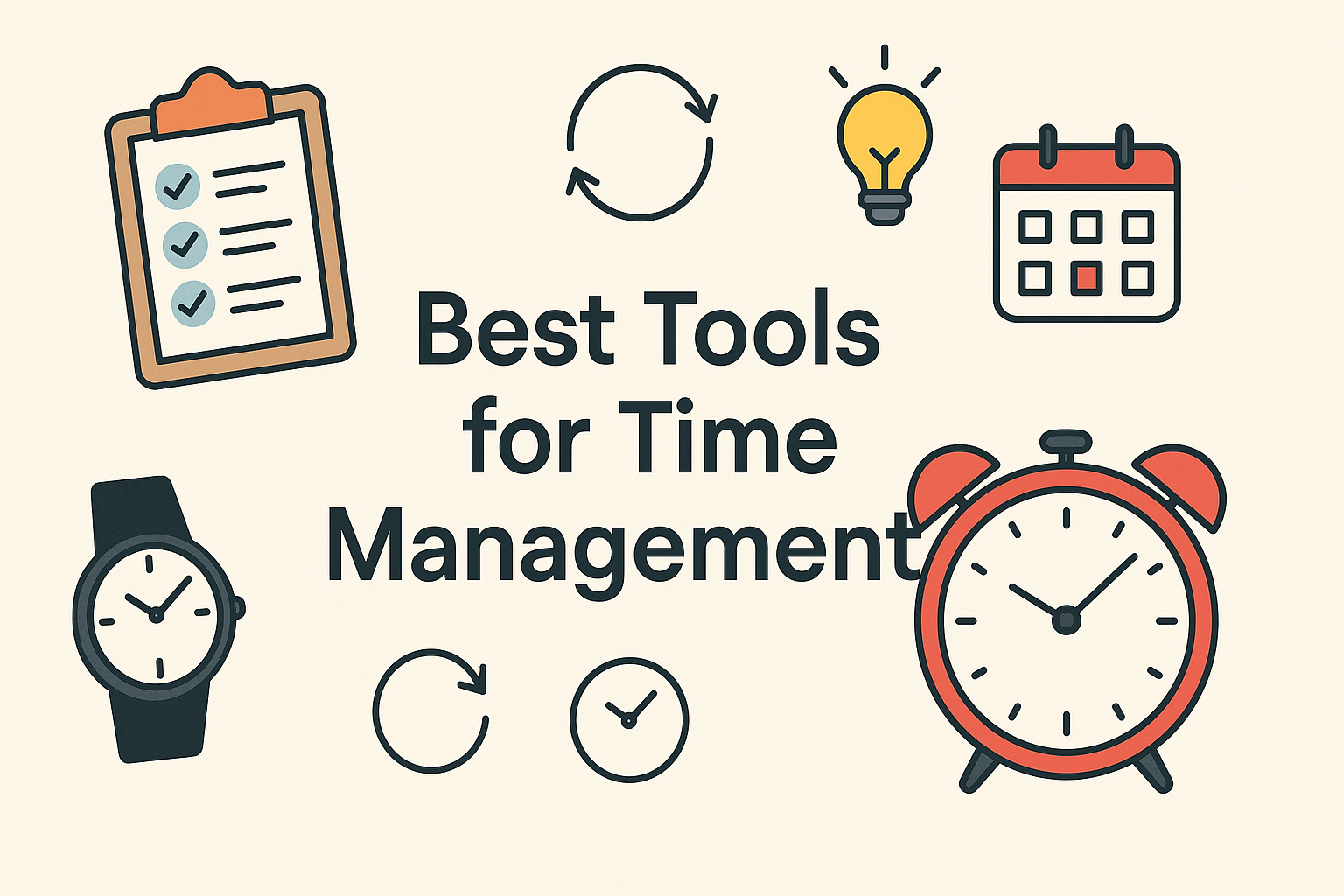 5 Best Tools for Time Manegement