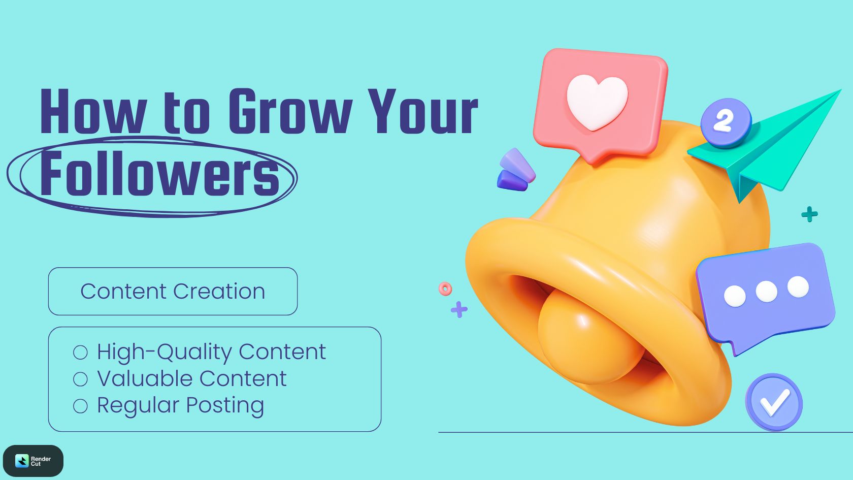 Grow on social media blog banner